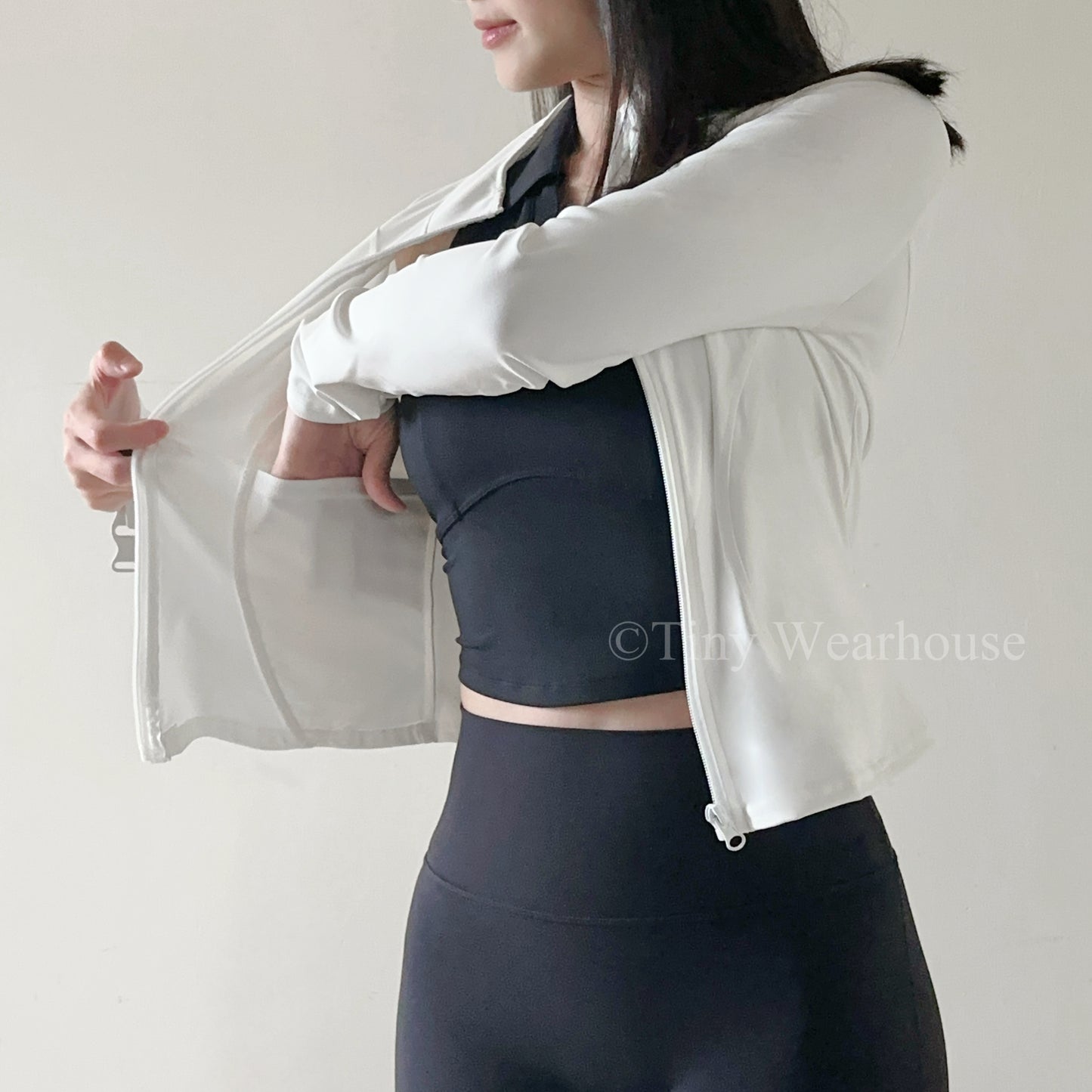 涼感立領速乾口袋防曬外套