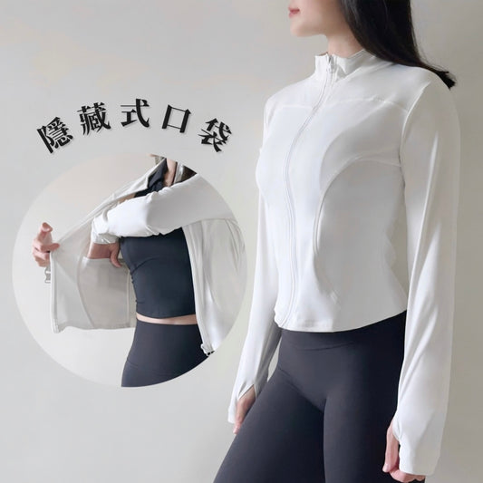 涼感立領速乾口袋防曬外套