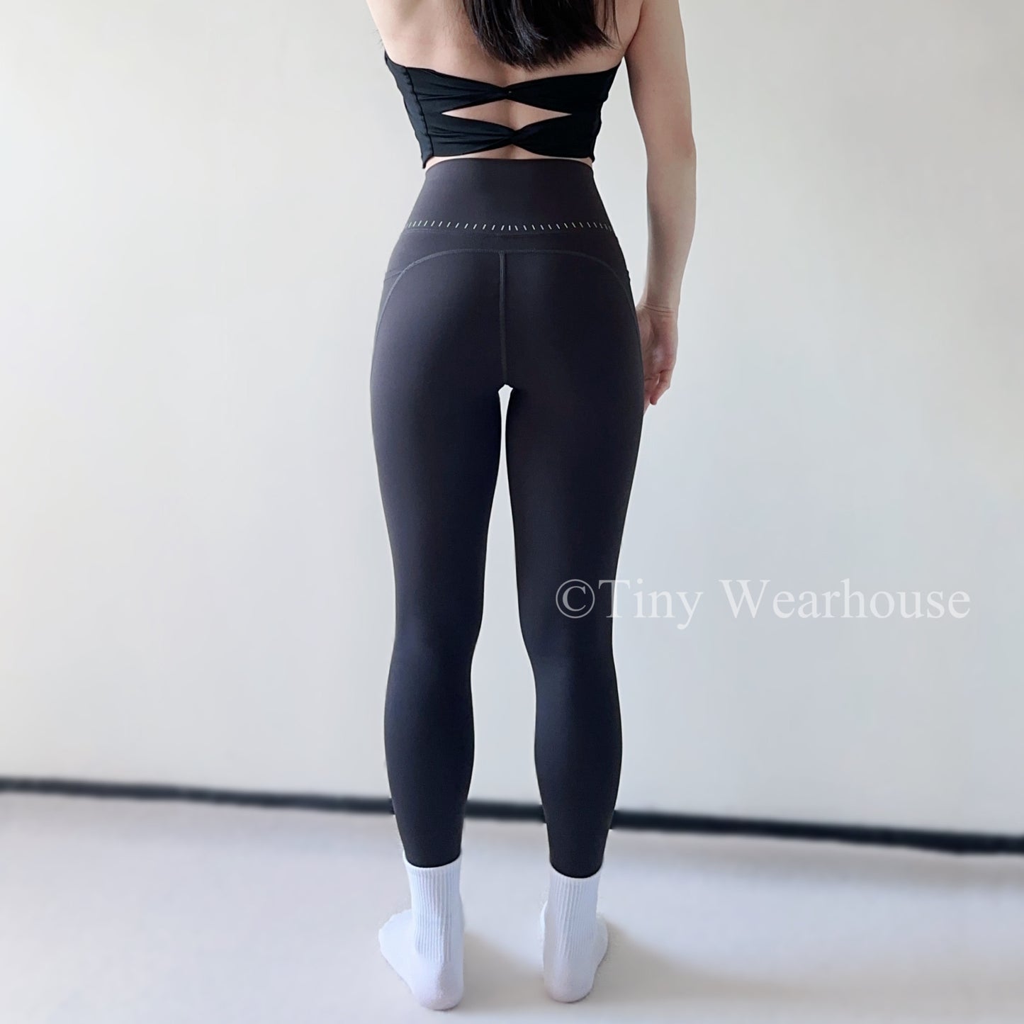 自帶內褲側口袋運動長褲（4色）