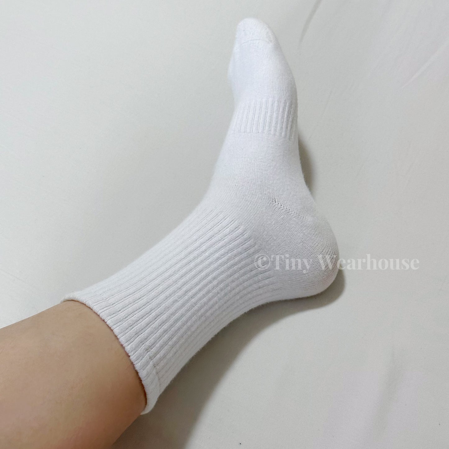 純棉厚磅基本款運動長襪（5色）