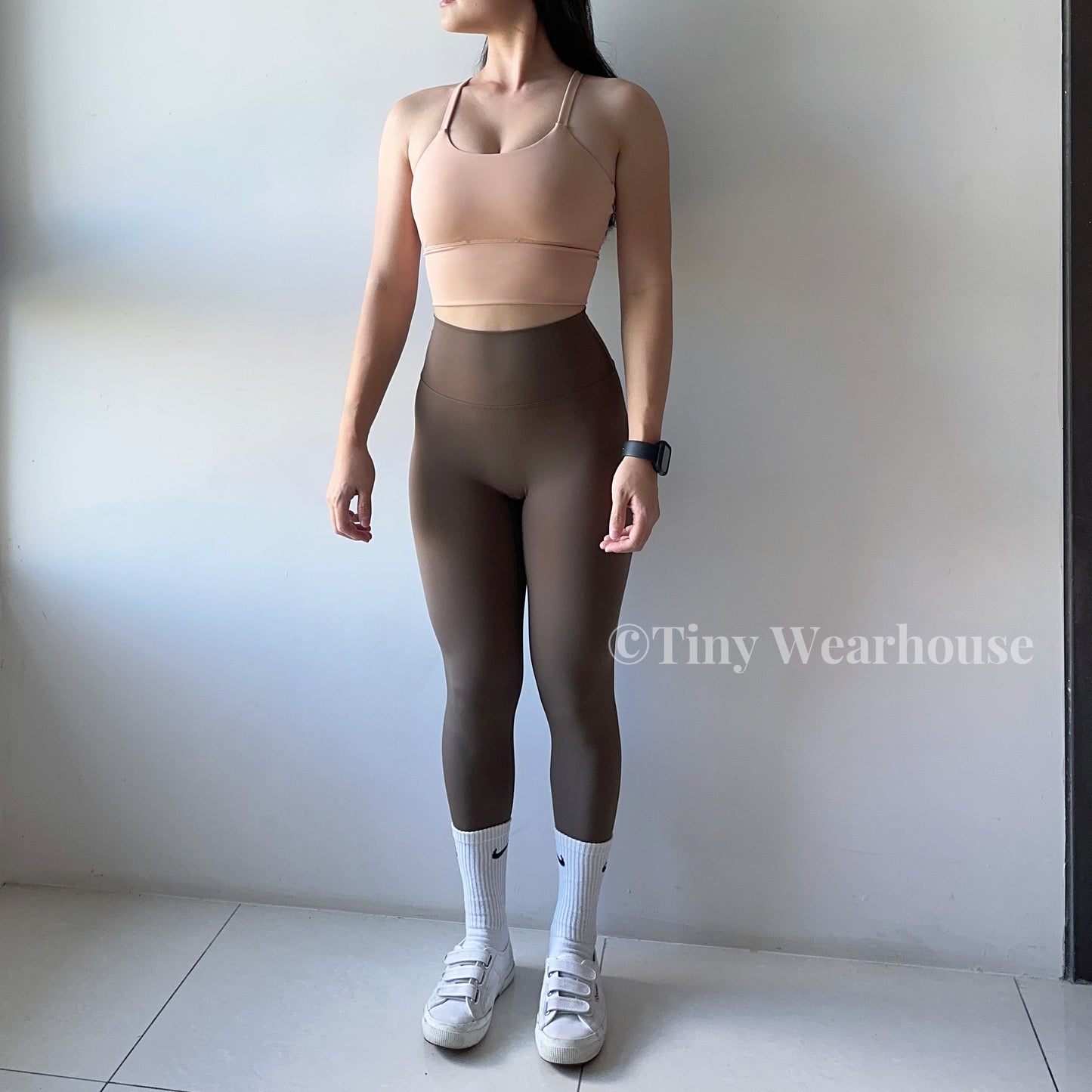 兩件式網紗親膚運動上衣（3色）