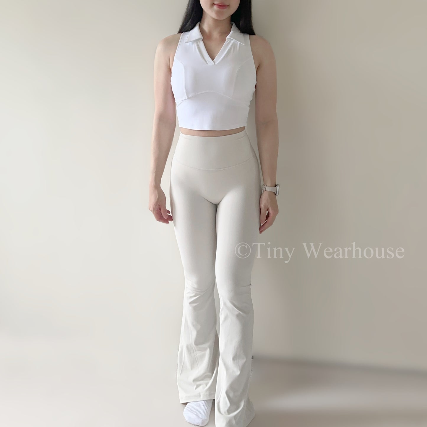 帶胸墊POLO領運動背心（2色）