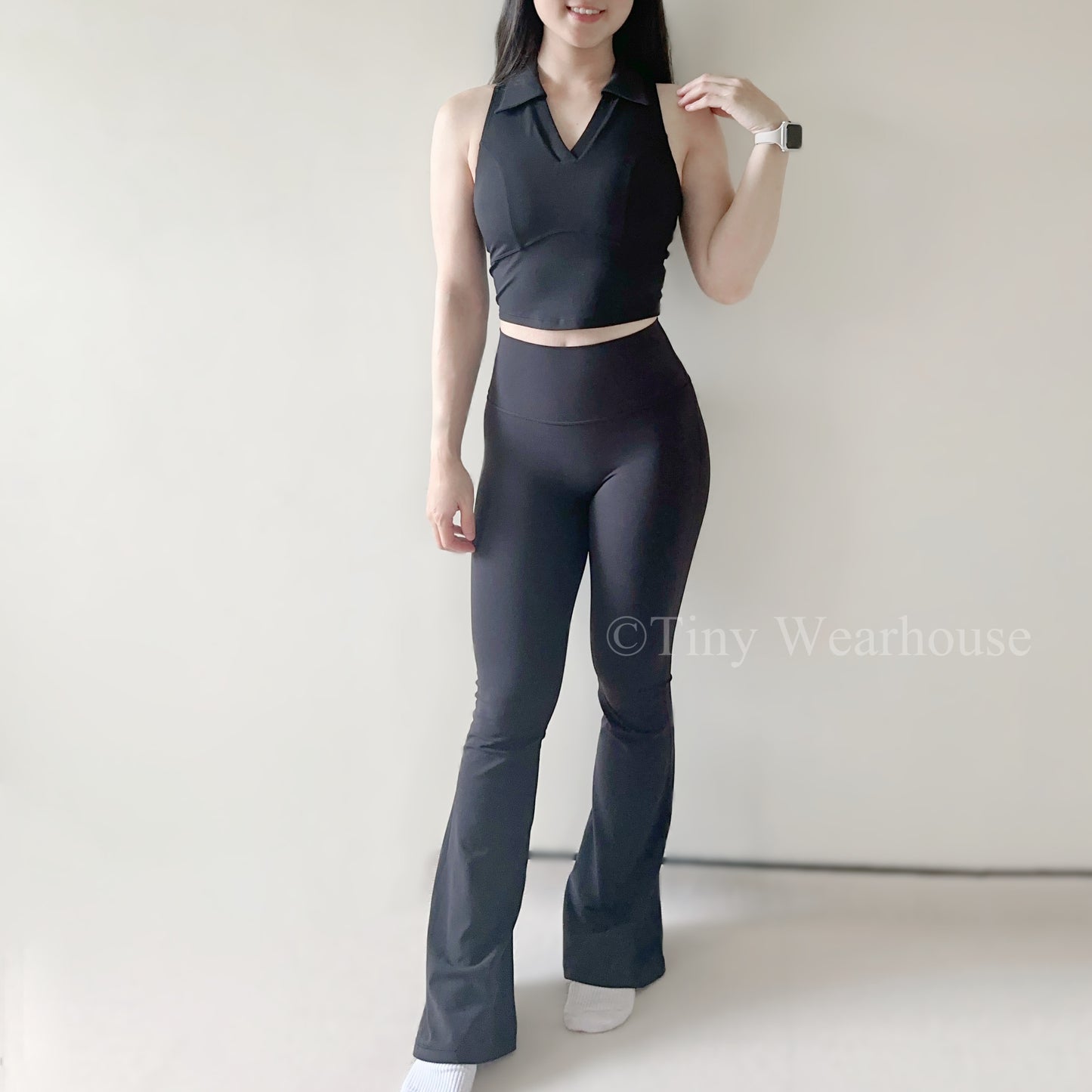 帶胸墊POLO領運動背心（2色）