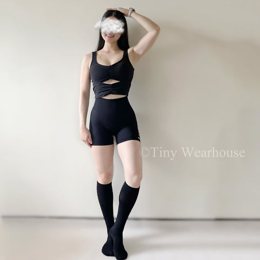 微加壓棉質小腿襪（2色）