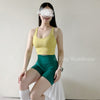 固定罩杯交叉美背Bra Top（3色）