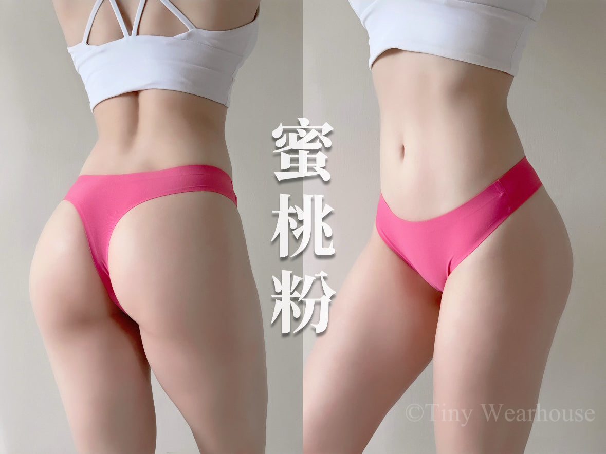 舒適無痕不卡臀丁字褲（6色）