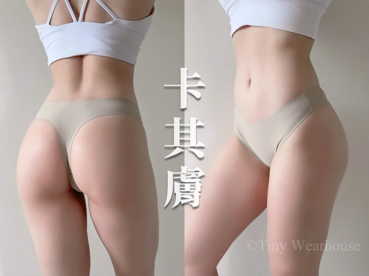舒適無痕不卡臀丁字褲（6色）