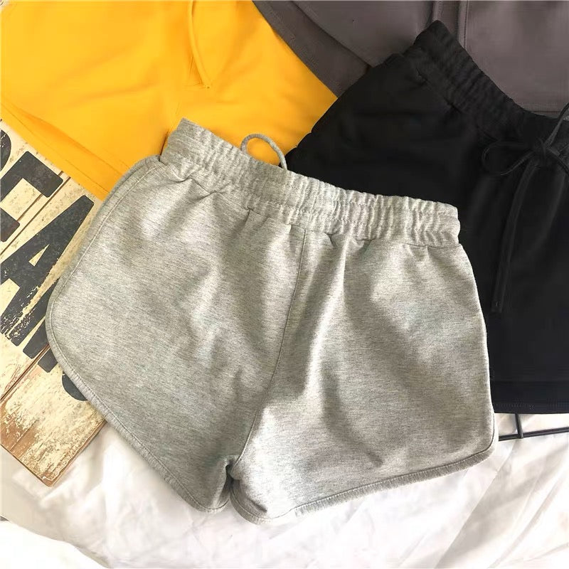 純棉開衩顯腿長短褲（5色）