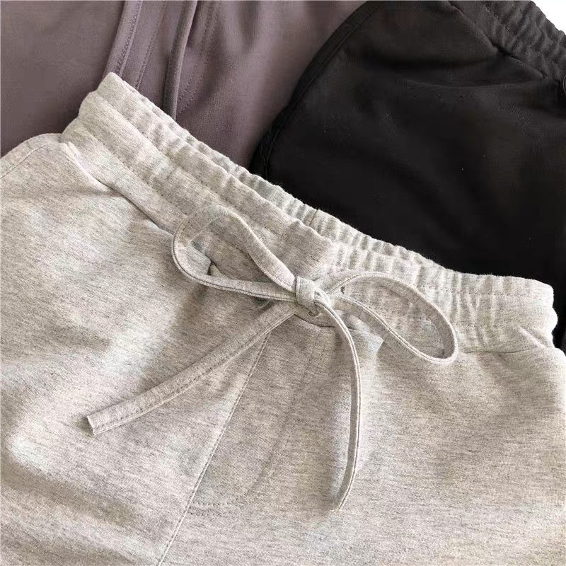 純棉開衩顯腿長短褲（5色）