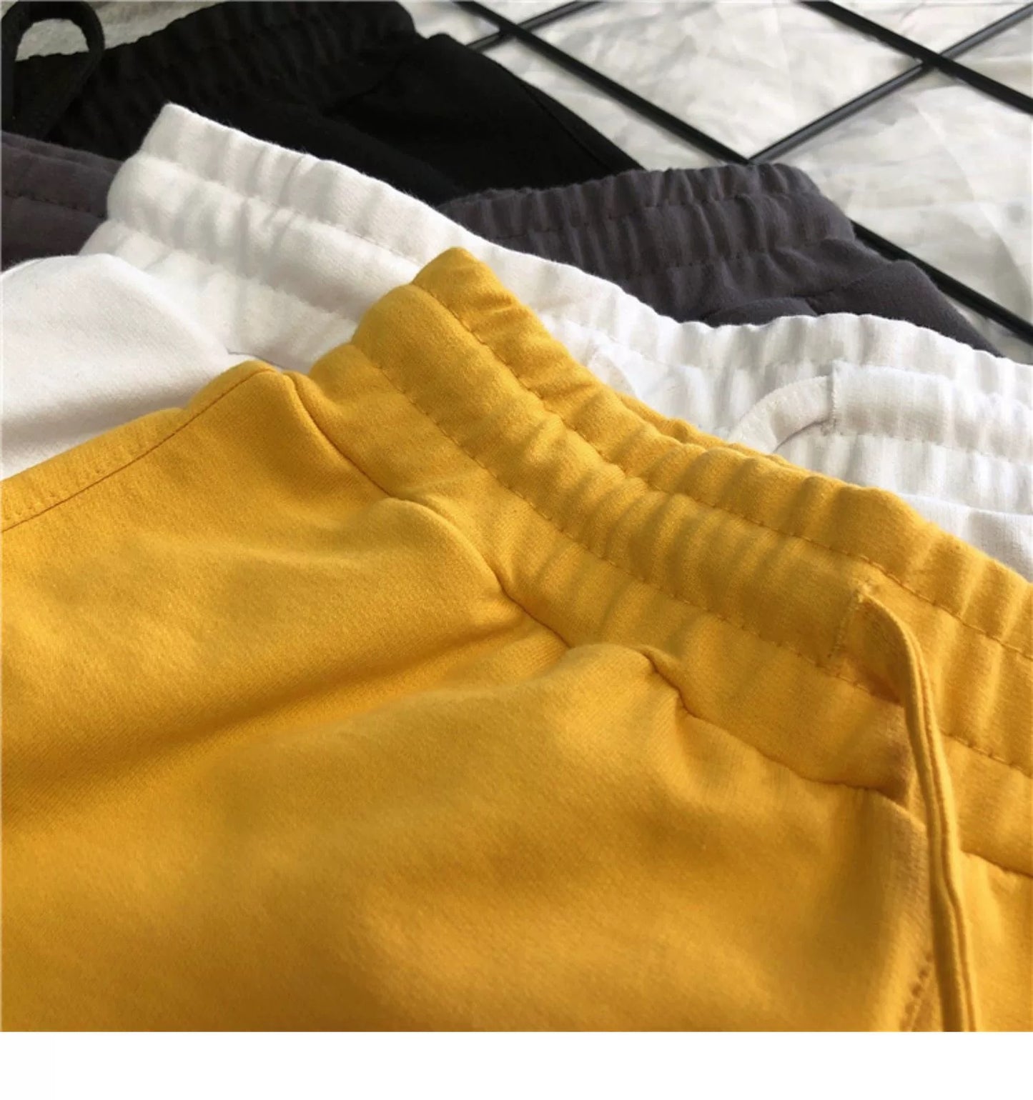 純棉開衩顯腿長短褲（5色）