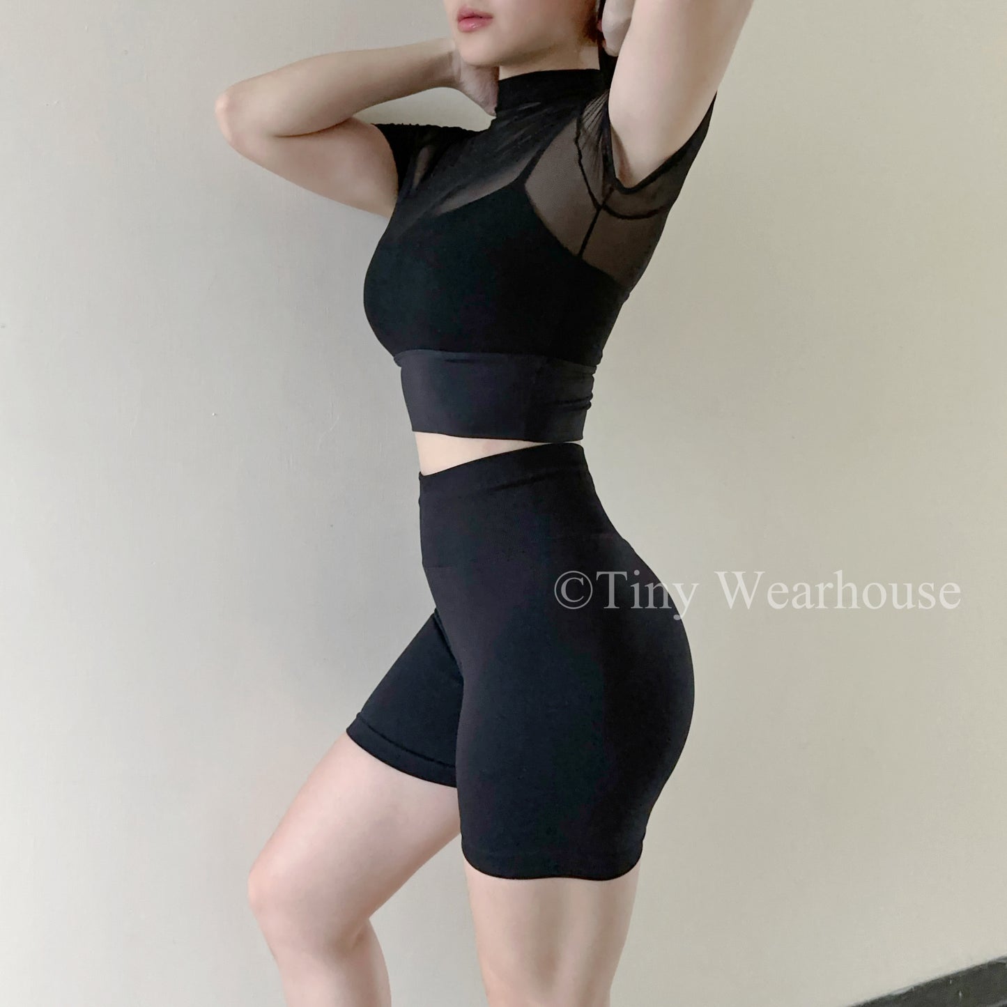 高腰翹屁屁四分運動短褲（12色）