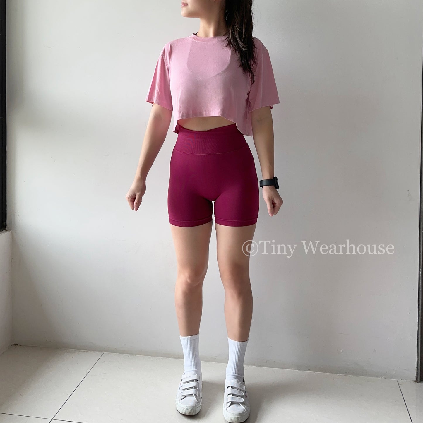 高腰翹屁屁四分運動短褲（12色）