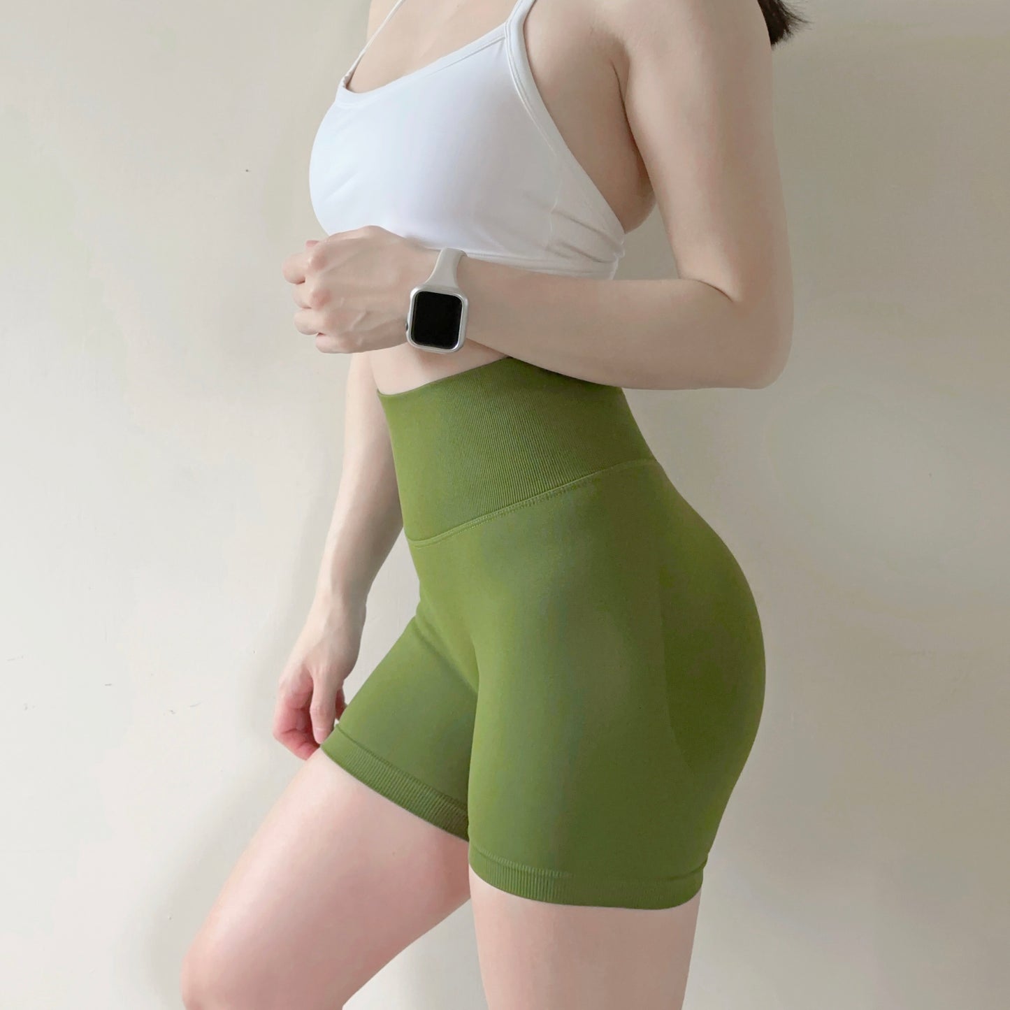 高腰翹屁屁四分運動短褲（12色）