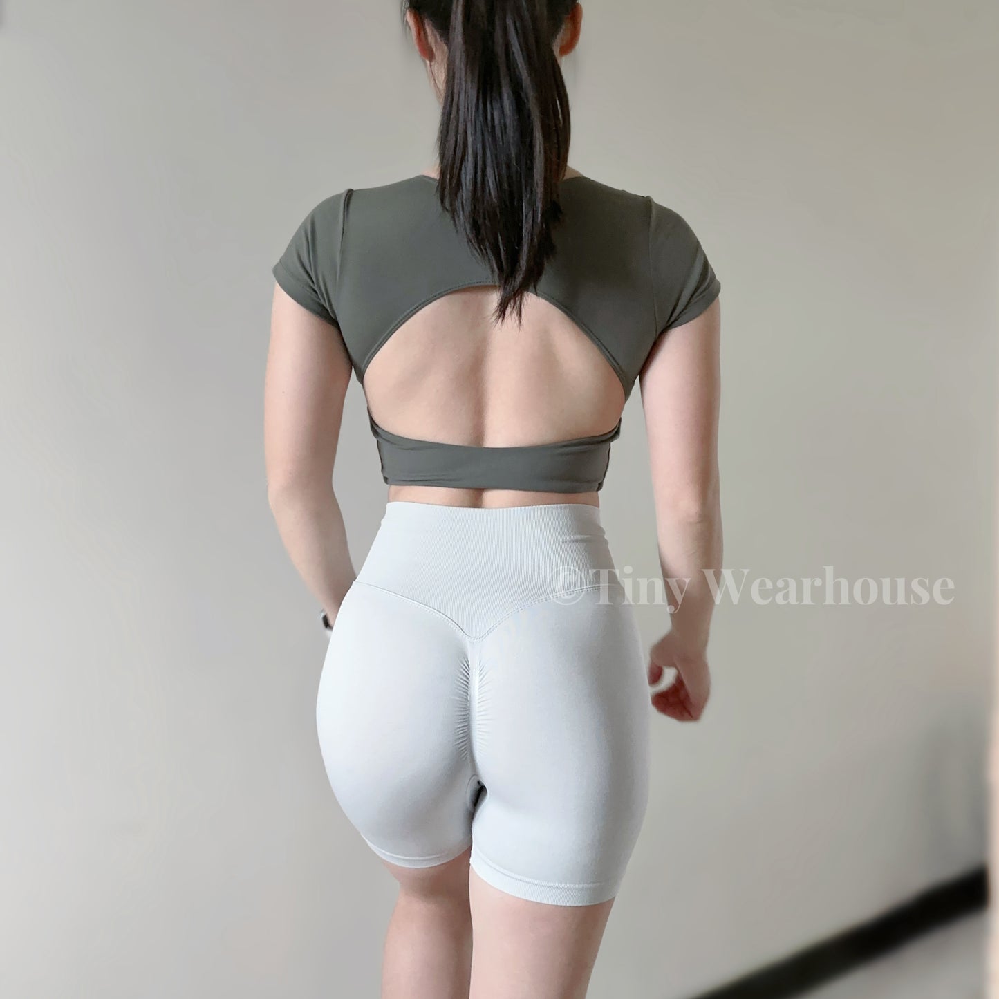 高腰翹屁屁四分運動短褲（12色）