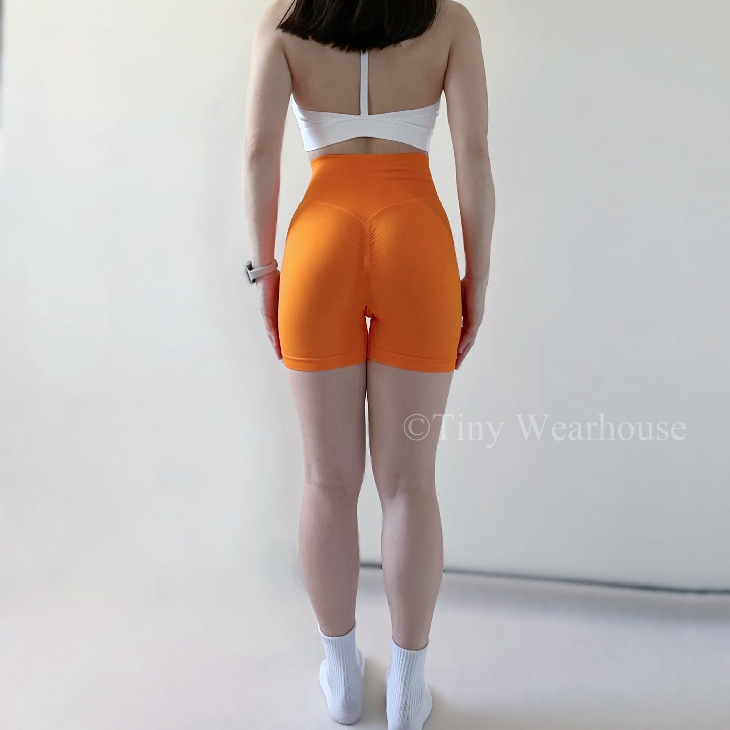 高腰翹屁屁四分運動短褲（12色）