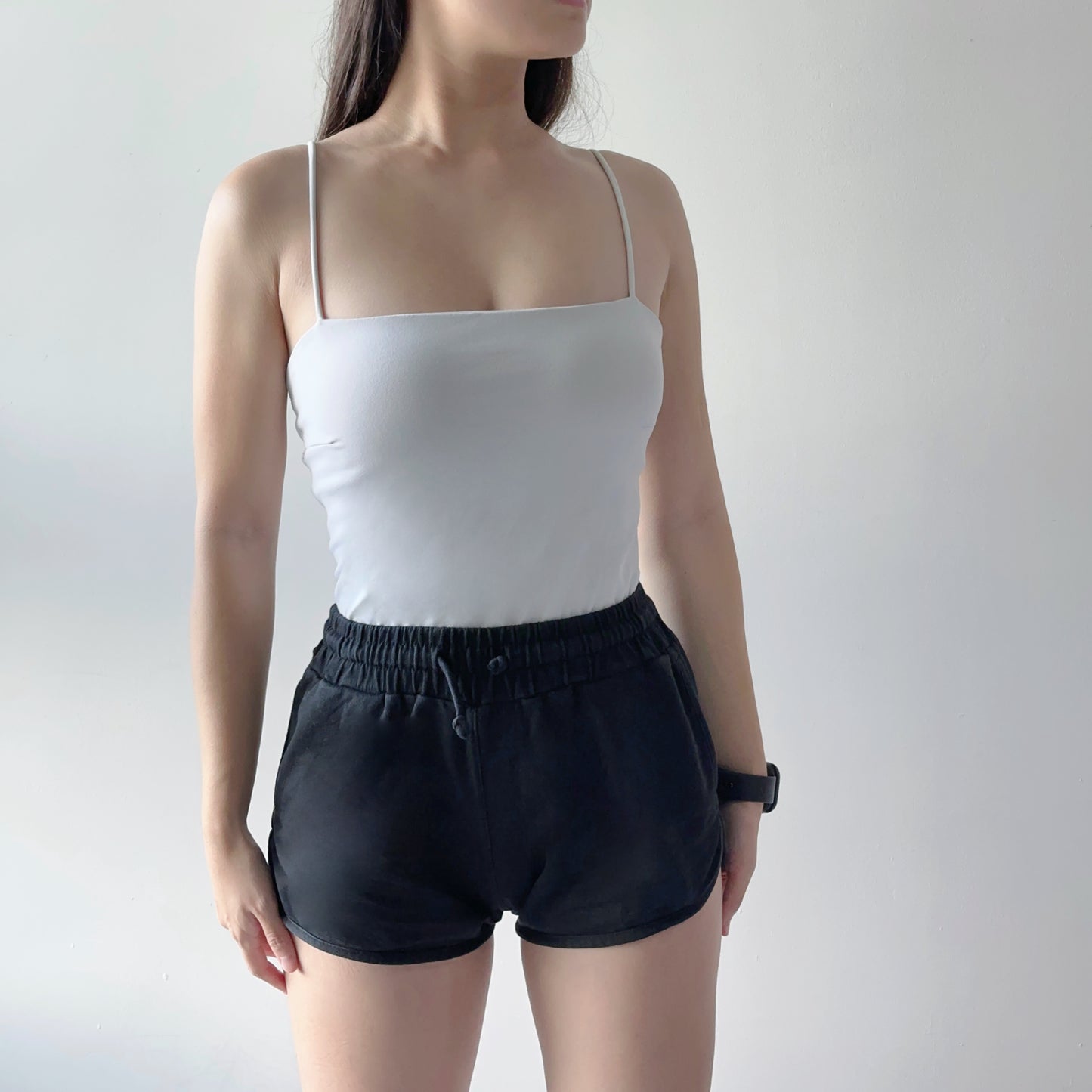 純棉開衩顯腿長短褲（5色）