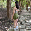 帶胸墊粗肩帶運動背心 Bra Top（4色）