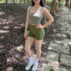 帶胸墊粗肩帶運動背心 Bra Top（4色）