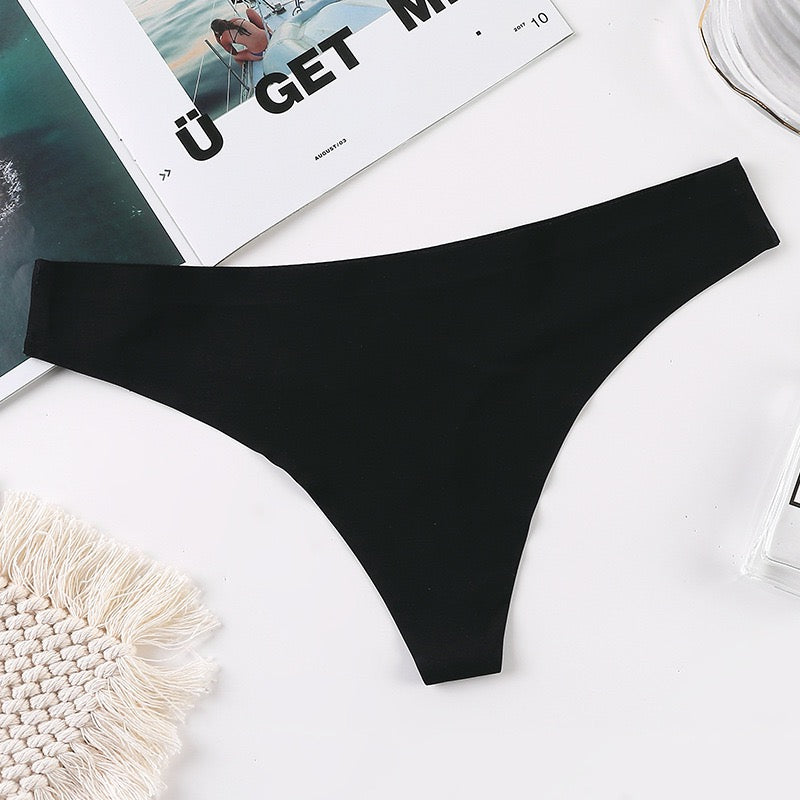 舒適無痕不卡臀丁字褲（6色）