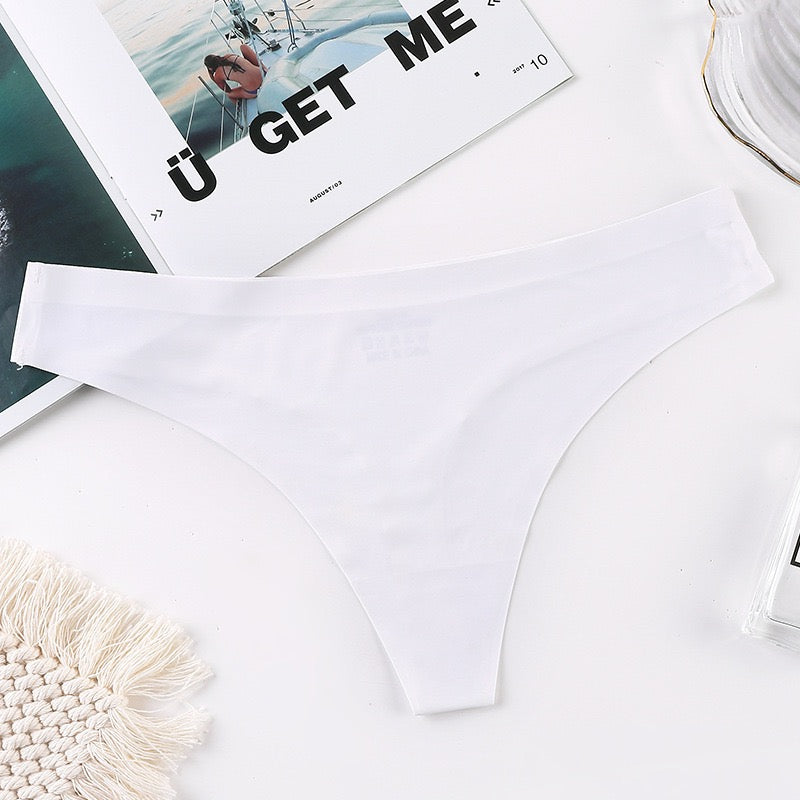 舒適無痕不卡臀丁字褲（6色）