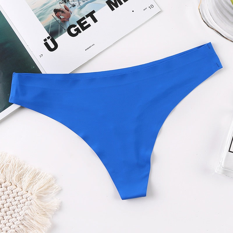 舒適無痕不卡臀丁字褲（6色）