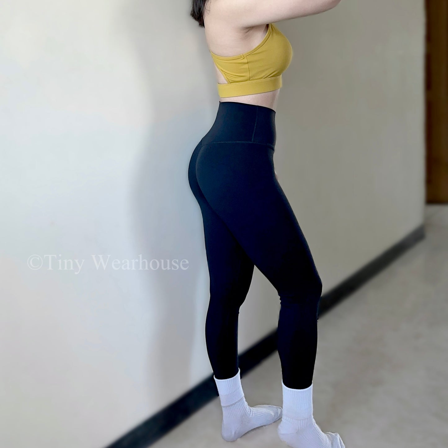 萊卡高彈力運動長褲（4色）