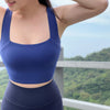 帶胸墊粗肩帶運動背心 Bra Top（4色）