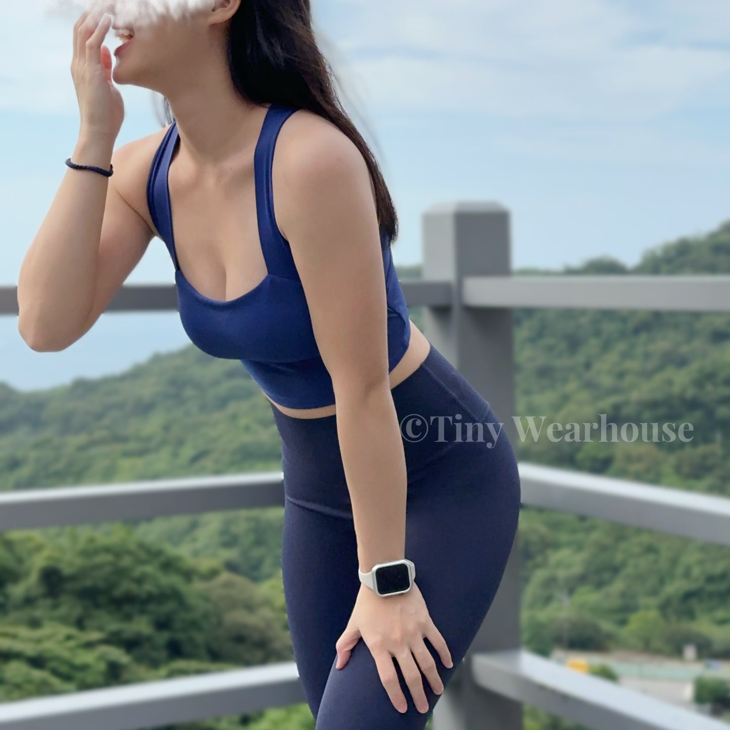 帶胸墊粗肩帶運動背心 Bra Top（4色）