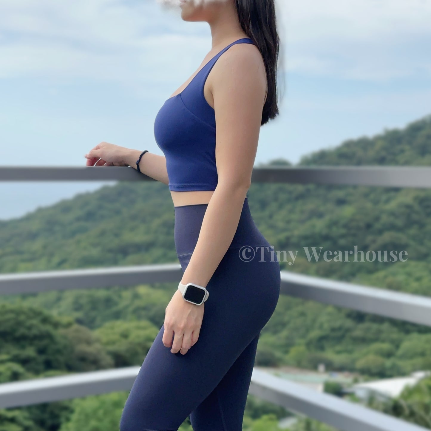 帶胸墊粗肩帶運動背心 Bra Top（4色）